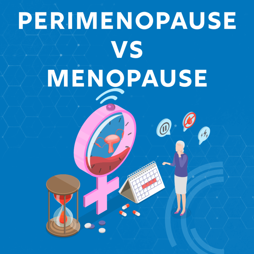 Menopause vs perimenopause