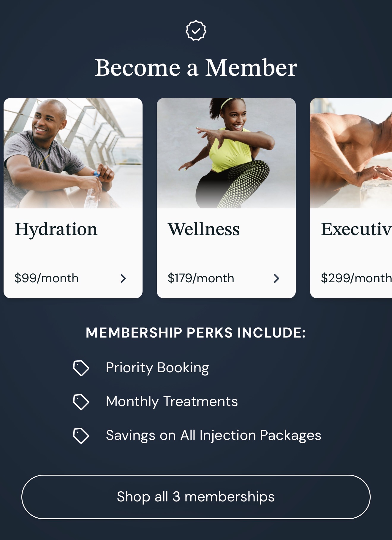 Memberships at IVRS Wellness Center