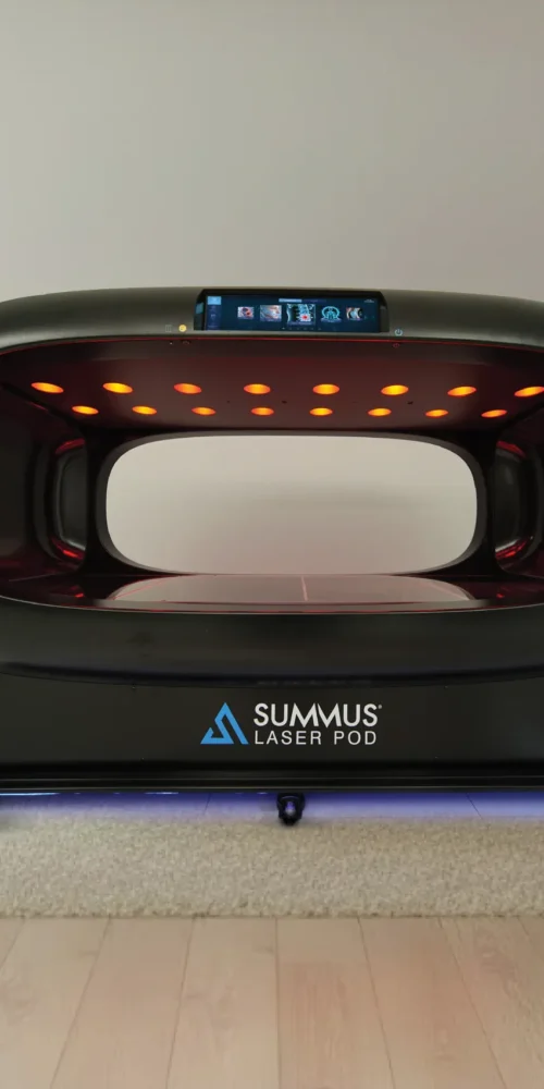 Summus Class IV Laser Pod for whole-body wellness and laser therapy at IVRS Amarillo