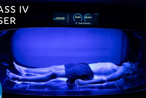 Patient in IVRS class IV laser pod Amarillo TX