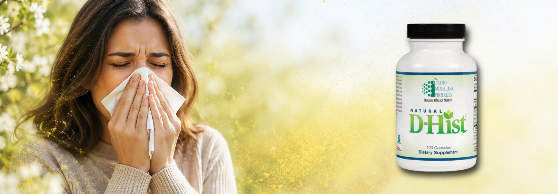 Natural D-Hist: Natural Ingredient Support for Seasonal Allergies